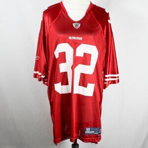 Vintage RARE Reebok NFL San Francisco 49ers Michael Lewis #32 Jersey Siz…